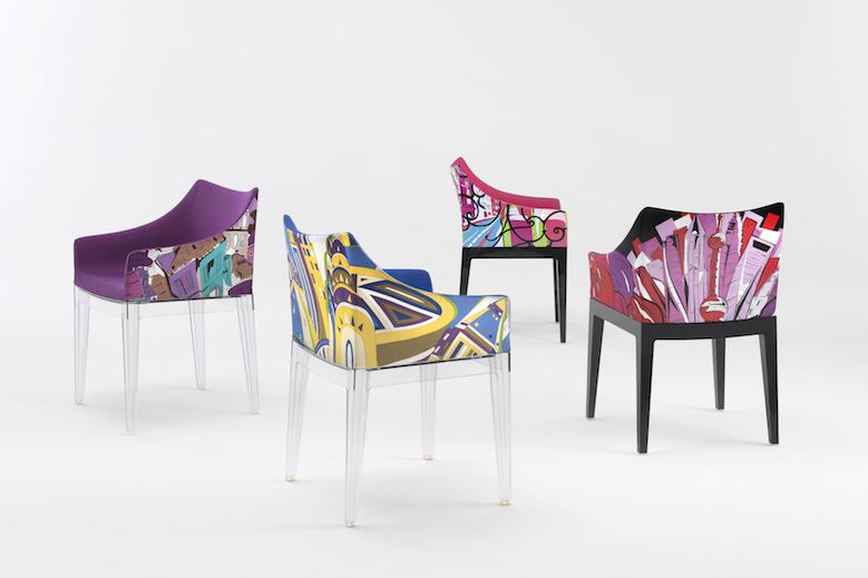 Kartell × エミリオ・プッチのコラボレーションチェア、ついに日本上陸