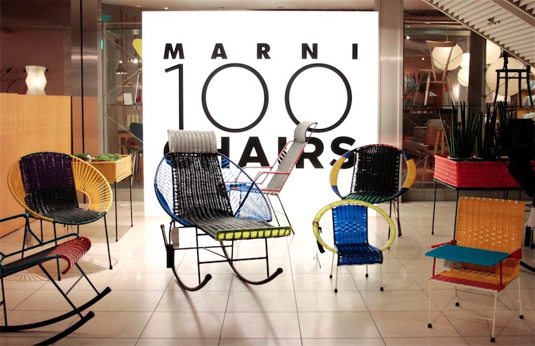 MARNIのチェアコレクション「MARNI 100 CHAIRS」、ザ・コンラン ...