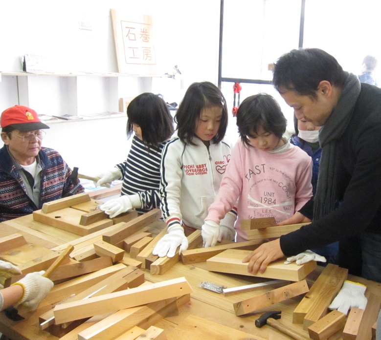 ishinomaki-bookshelf-workshop