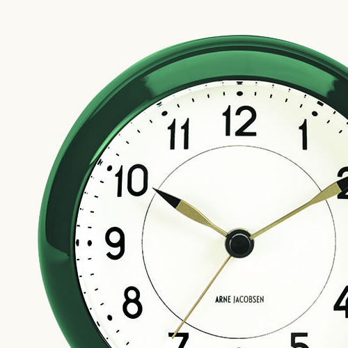 Table Clock Station Green_001