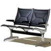 Eames Tandem Sling Seating Herman Millerの写真