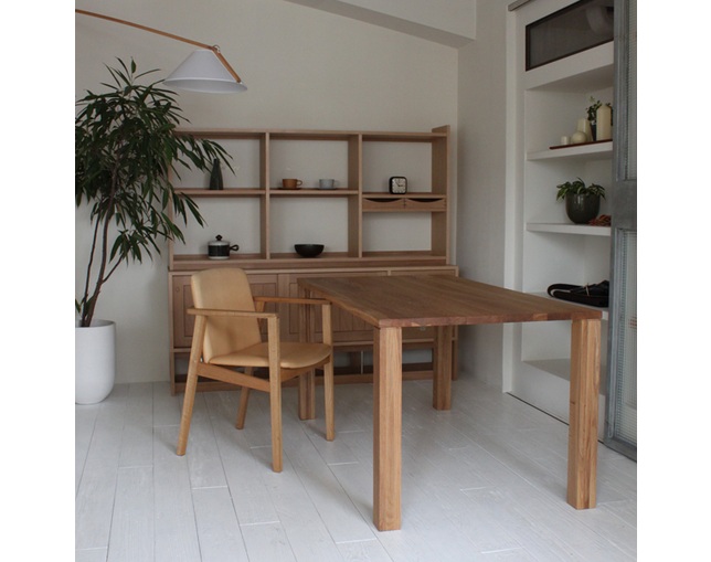 Trunk Dining Table 幕板無し Oak トランクダイニングテーブル マクイタナシ オーク Trunk タブルーム