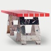 MEMPHIS RED BRICK TABLE No4の写真