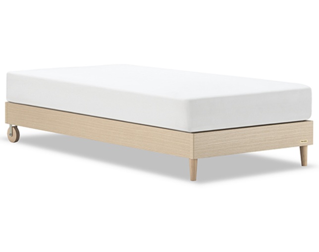 セット特価 フランスベッド ベッド ショートサイズ ピスコ21FF TW-100α ｜ 正規品 ヘッドレス キャスター付きベッド マットレス付き Yサイズ コンパクト セット特価 フランスベッド ベッド ショートサイズ ピスコ21FF TW-100α