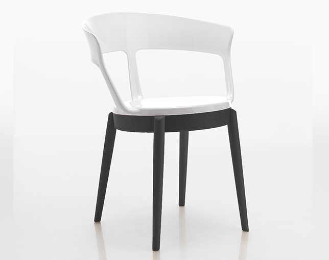 ソフトライン LUNA ルナ スタッキングチェア ダイニングチェア 椅子