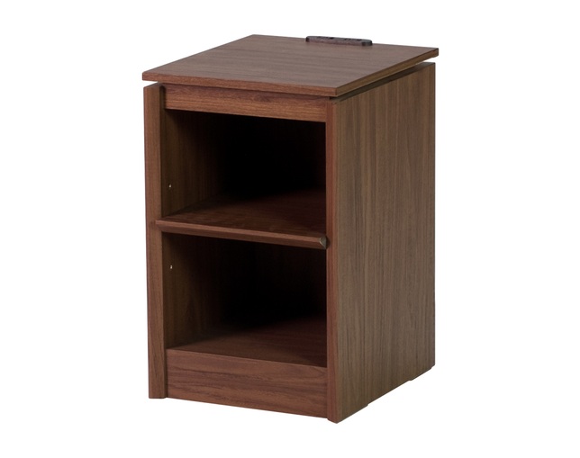 ACUTO NIGHT TABLE 30 RACK (MBR)(アクート ナイトテーブル 30 ラック キャスターナシ (ミディアムブラウン