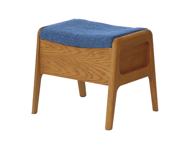ROCCO BOX STOOL (OAK-BL)(ロッコ ボックススツール (ブルー