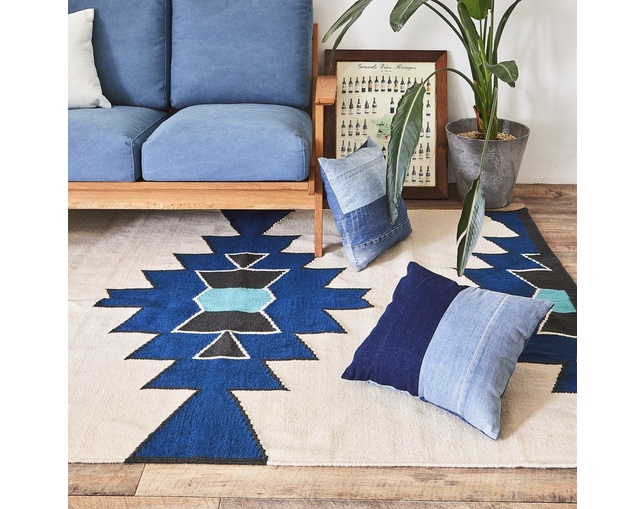 DOORS LIVING PRODUCTS KILIM ラグマット DOORS LIVING PRODUCTS SYMBOLIC KILIM DHURRIE S[DP93-6FJ011S