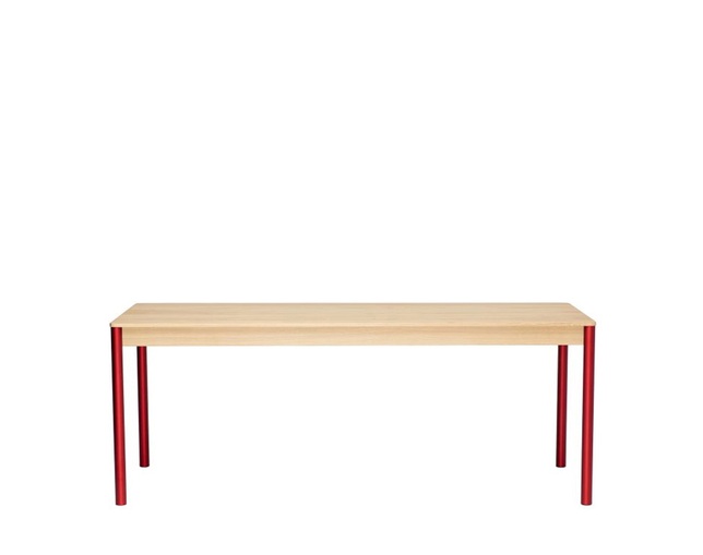 CORE DINING TABLE OAK/RED(コア ダイニングテーブル オーク/レッド