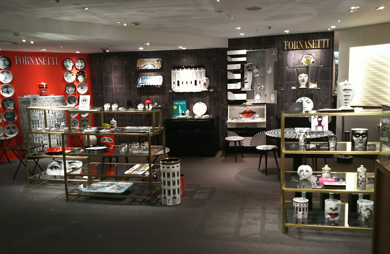 fornasetti フォルナセッティ クッション 2個セット ならし fornasetti フォルナセッティ クッション 2個セット ならし