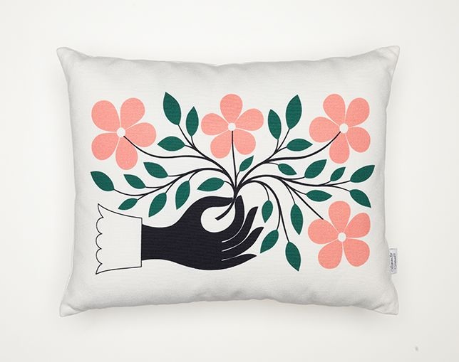 Embroidered Pillows - Home Sweet Home / エンブロイダリー