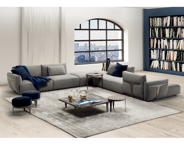 HERMAN コーナータイプ(ハーマン)/Natuzzi Italia[タブルーム]